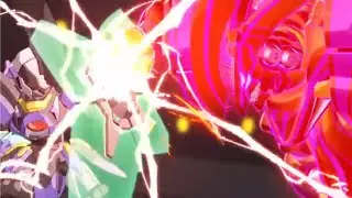 LBX: Little Battlers eXperience (3DS) - Final Boss Battle: Odin (Van) VS. Ifrit (Lex)