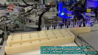 IV Catheter tip forming auto machine