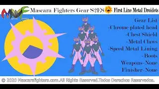 Mascara Fighters Gear S2E08 First Line Metal Droidets