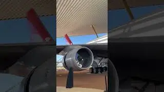 VH-EBQ Qantas Boeing 747-200 on display at the Qantas Founders Museum at Longreach Airport