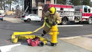 Spokane Valley Fire Does Some Live Fire Training with Spokane County Fire District 9