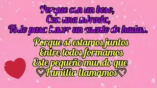 Poema corto a la familia ❤🧡💛💚💙💜