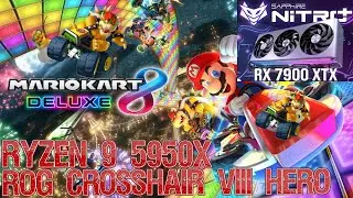 Mario Kart 8 Deluxe 2.4.0 PC Gameplay | Ryujinx 4X 120FPS | RX 7900 XTX NITRO+ | Ryzen 9 5950X