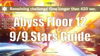 Abyss Floor 12 9/9 Stars Guide (Winter 2020)