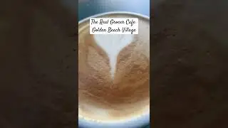 The Real Grocer Cafe _ Golden Beach Village Caloundra Qld Australia _ Flat White Coffee Street Side