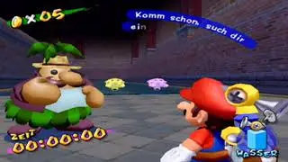 Super Mario Sunshine - Porto d'Oro - Blooper-Surf-Safari
