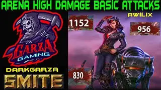 Smite Arena Awilix Crazy High Basic Attacks Build | Smite Arena Awilix High Damage and Crit Build