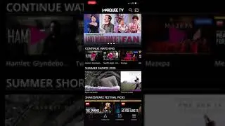 Marquee TV - Access Library on iOS devices