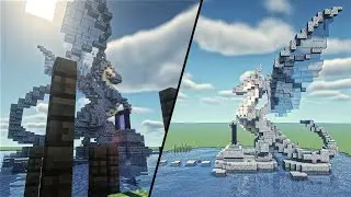 Minecraft | Dragon Nether Portal (Timelapse)