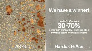 Corrosion caused by fertilizer or manure See how Hardox&reg; HiAce wear plate beats ordinary AR steel
