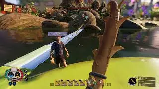 grounded   hucking the grass