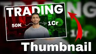 Viral Trading Thumbnail in 5 Mins! (Live + Crypto)