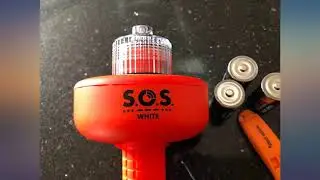 Sirius Signal SOS LED Electronic Visual Distress Signal with Daytime Distress Flag, review