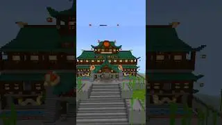 Minecraft Chinese House 🏠🏡😀 #shorts