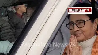 TMC chief Mamata Banerjee visits Shillong