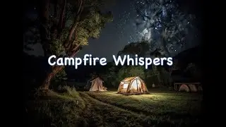 Campfire Sleep Meditation | Soft Voice, Forest Sounds & Relaxation | Guided Meditation,Visualization