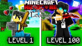 Becoming SUNG JIN WOO in Solo Leveling Minecraft