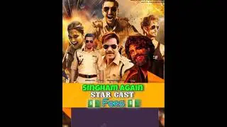 Singham again star cast fees 💵#singhamagain #short
