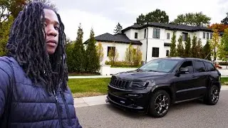 SRT JEEP TERRORIZES RICH NEIGHBORHOODS!