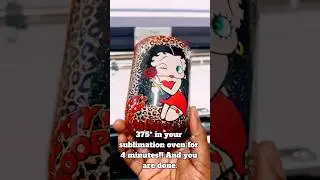 Wine tumbler sublimation tutorial?? #beginnercrafts #sublimation #tutorials