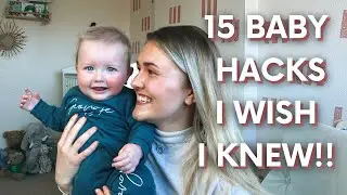 15 BABY HACKS & TIPS FOR NEW MUMS | Baby Hacks I Wish I Knew Before Having a Baby | HomeWithShan