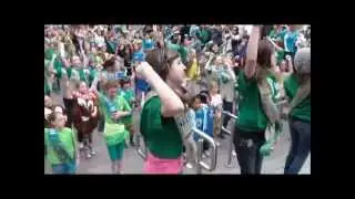 Girl Scouts of Colorado Flash Mob March 17, 2012, 16th Street Mall, Denver