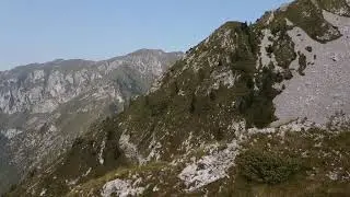un'altra bella salita in Alpago... vertical del Teverone