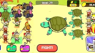 Merge Animals - My Perfect Zoo | Merge Animal Monster Fight Max Level Gameplay