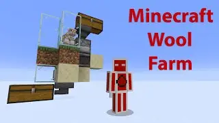 Minecraft Wool Farm | Tutorial | DerRotstein