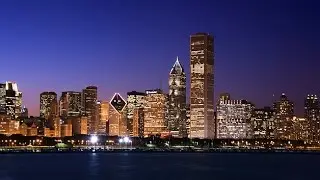 Amazing aerial city view of some major US Cities