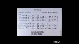 Lord thy word abideth, tune ravenshaw tutorial