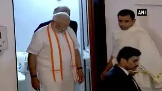 PM Modi offers prayers at Sree Padmanabhaswamy Temple in Thiruvananthapuram