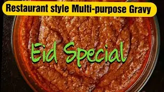 One Curry Base Masala Gravy 20 Curry Recipes || All purpose Gravy Recipe || Hotel Style Gravy