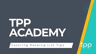 Catering Packing List Tips