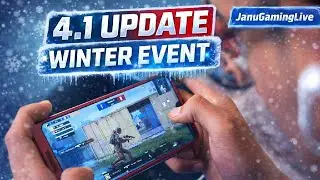 BGMI 4.1 update winter event full game play with leave live stream bgmi 😈