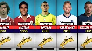 Golden Boot Winner (1930 - 2022) || FIFA World Cup Golden Boot Winners List