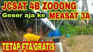 BIG TV di JCSat 4B hilang geser aja ke measat 3A tetep dapat channel GRATISAN