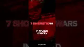 7 Shortest Wars In History #war #history #viral #shorts