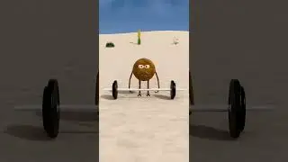 POTATOTIESES. СИЛАЧ #приколы#юмор #animation #funny #cartoon #memes #3d #potato