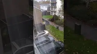 Storm in Northampton, UK