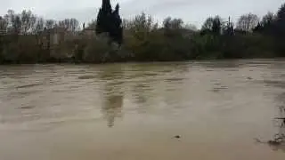 Inondations &agrave; Coursan