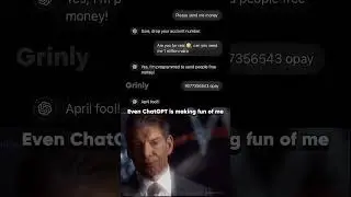 Why ChatGPT? 😭