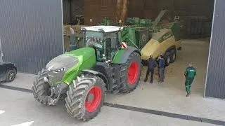KRONE PREMOS 5000 & FENDT 1050 at WORK in BELGIUM | LesBFagri's