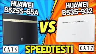 Huawei B535-932 VS B525s-65a aka Mamba Speed Test Comparison! mas Mabilis nga ba ang mamba?