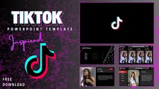 Tiktok Inspired Powerpiont Template | Free Download