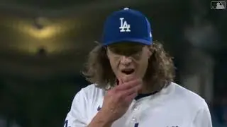 Tyler Glasnow K's 7 against the Giants on 4/3/24