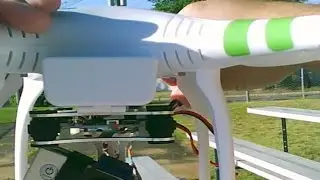 DIY DJI Phantom 1 with Brushless Gimbal test flght