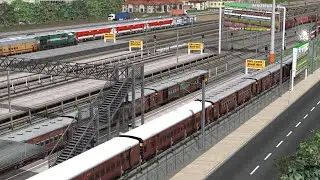 😍#Utkrisht Coaches Special Exp🔥Freeware Route for Railworks 3 😱DMG Products🚦|🚂 Railworks 3🔥