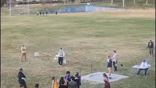 Shot put throw - April 8, 2025