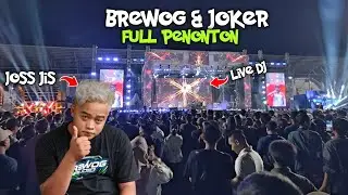 Penonton Full Membludak Brewog & Joker ,Mega Konser Paling GLERR🔥